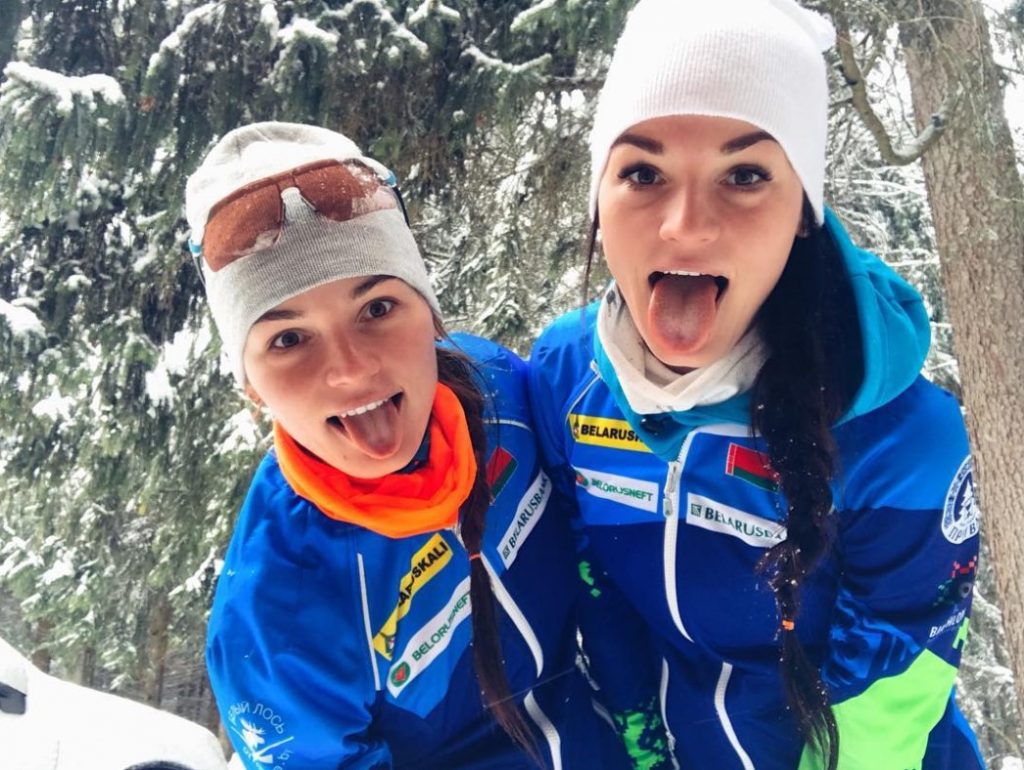 Elena and Irina Kruchinkinа - Belarus biathlon