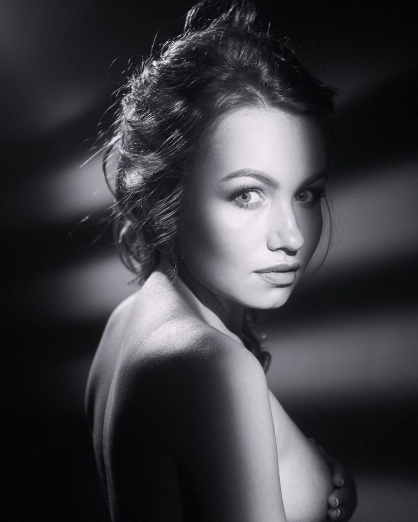 Nicole Ross,  a model from Belarus